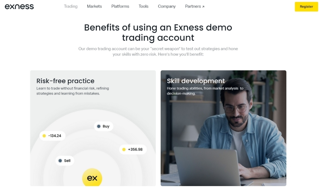 Tài khoản Demo Exness - Có nên mở tài khoản Demo Exness?