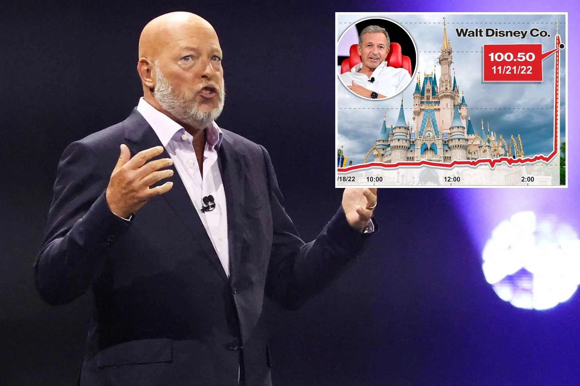 Disney đã bất ngờ ‘trảm’ Chapek sau khi liên hệ với Iger vào thứ Sáu